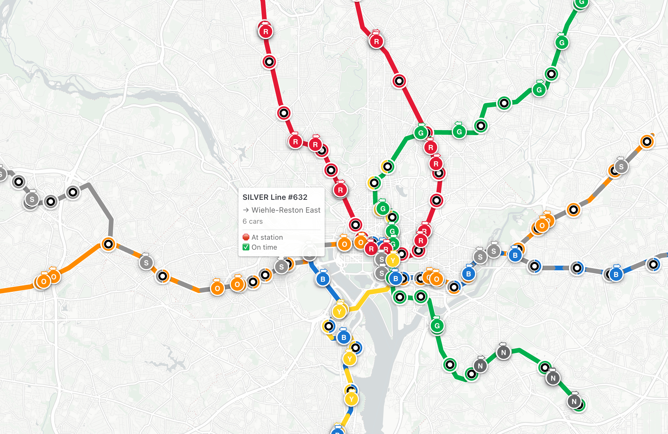Metro Map screenshot 1