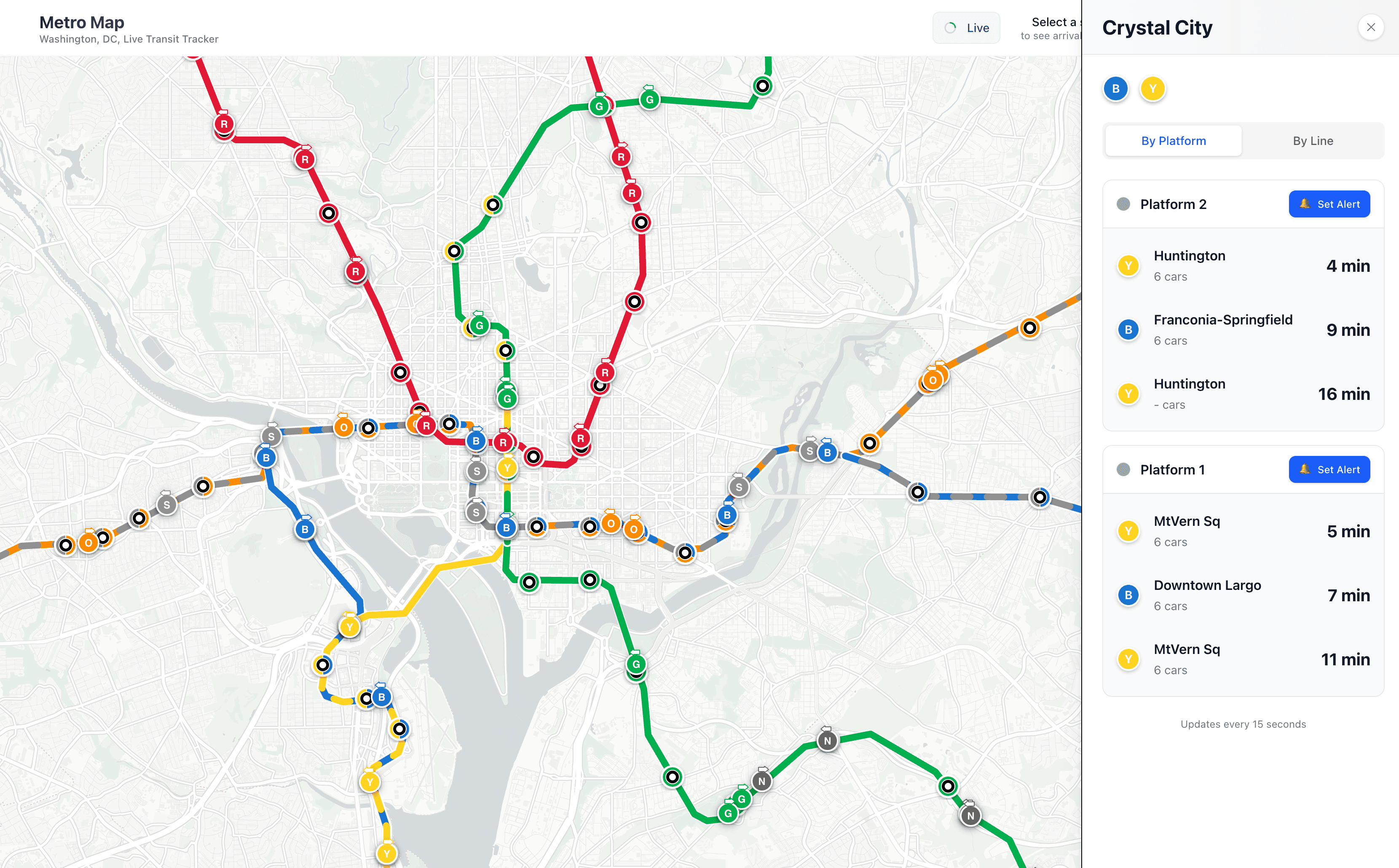 Metro Map screenshot 2